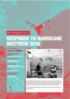 emergency.lu - response to Hurricane Matthew 2016