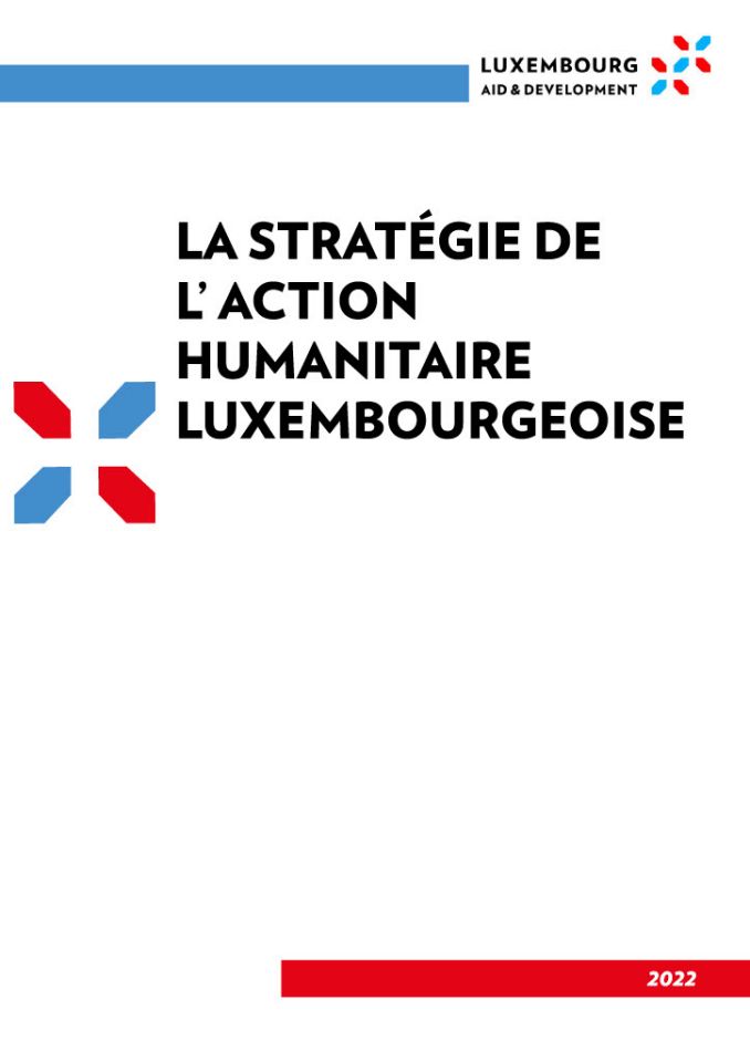 la stratégie de l'action humanitaire luxembourgeoise