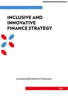 Inclusive and Innovative Finance Strategy